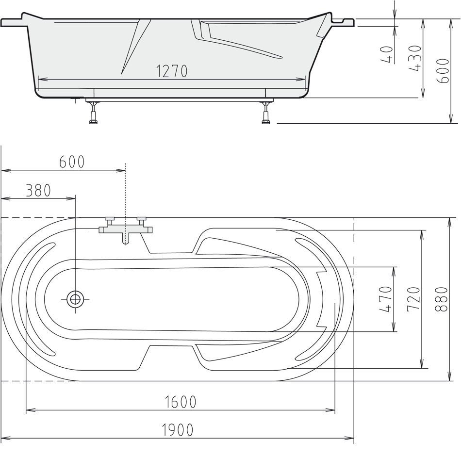 Polysan LINDA 190x88 vana II.jakost - 22111