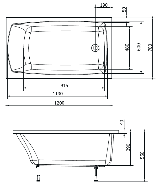 Polysan LILY 120x70 vana II.jakost - 25111