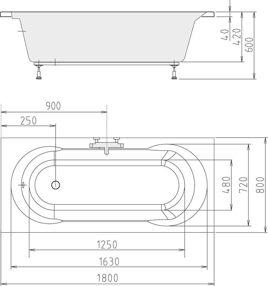 Polysan SATINA 180x80 vana II. jakost - 30111