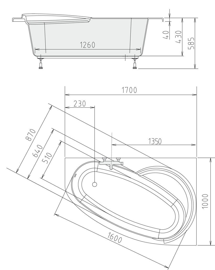 Polysan NAOS R 170 x 100 cm II. jakost -  99111