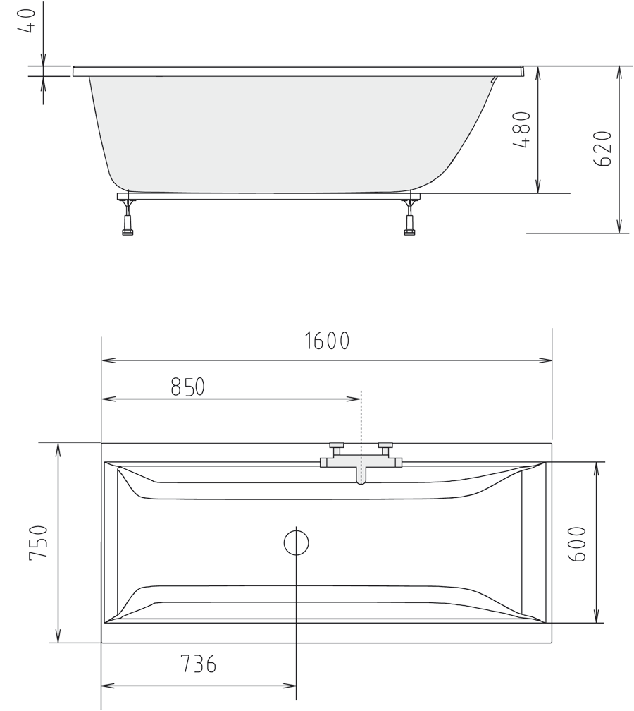 Polysan CLEO 160x75 vana II. jakost- 93611