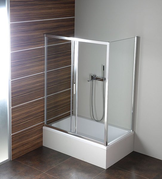 Polysan DEEP sprchové dveře 1300x1650mm, čiré sklo - MD1316
