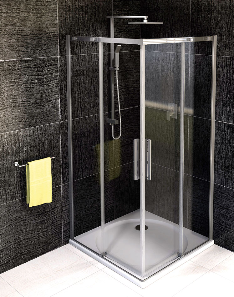 Polysan ALTIS LINE 1000x1000, čtvercová sprchová zástěna, showroom - AL1510CAL1510C