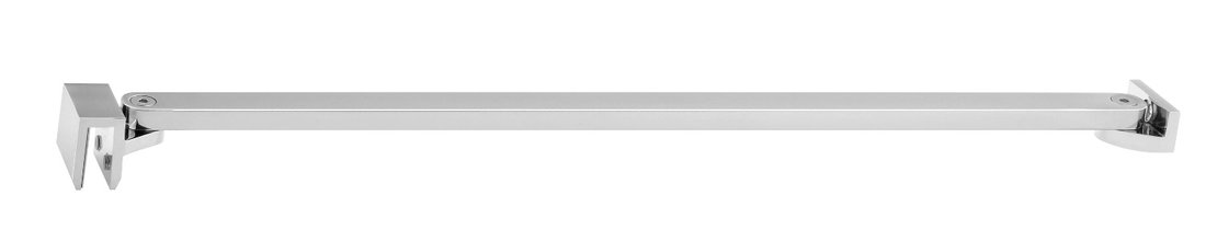 Vzpěra k MS rohová, 750 mm, chrom - MSBR5