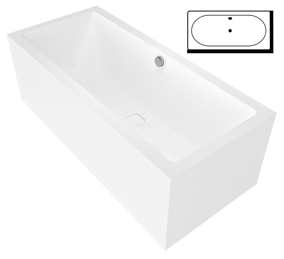 Polysan MARLENE L MONOLITH 175x75 vana - 72034ML