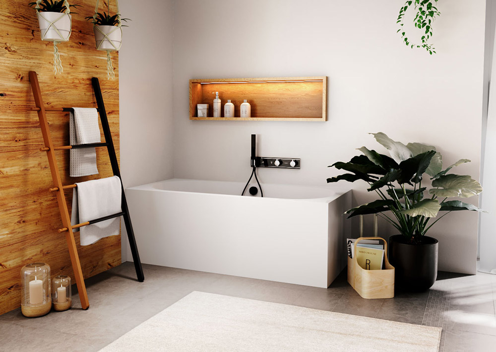 Polysan VIVA BL MONOLITH 180x75 vana - 71968ML