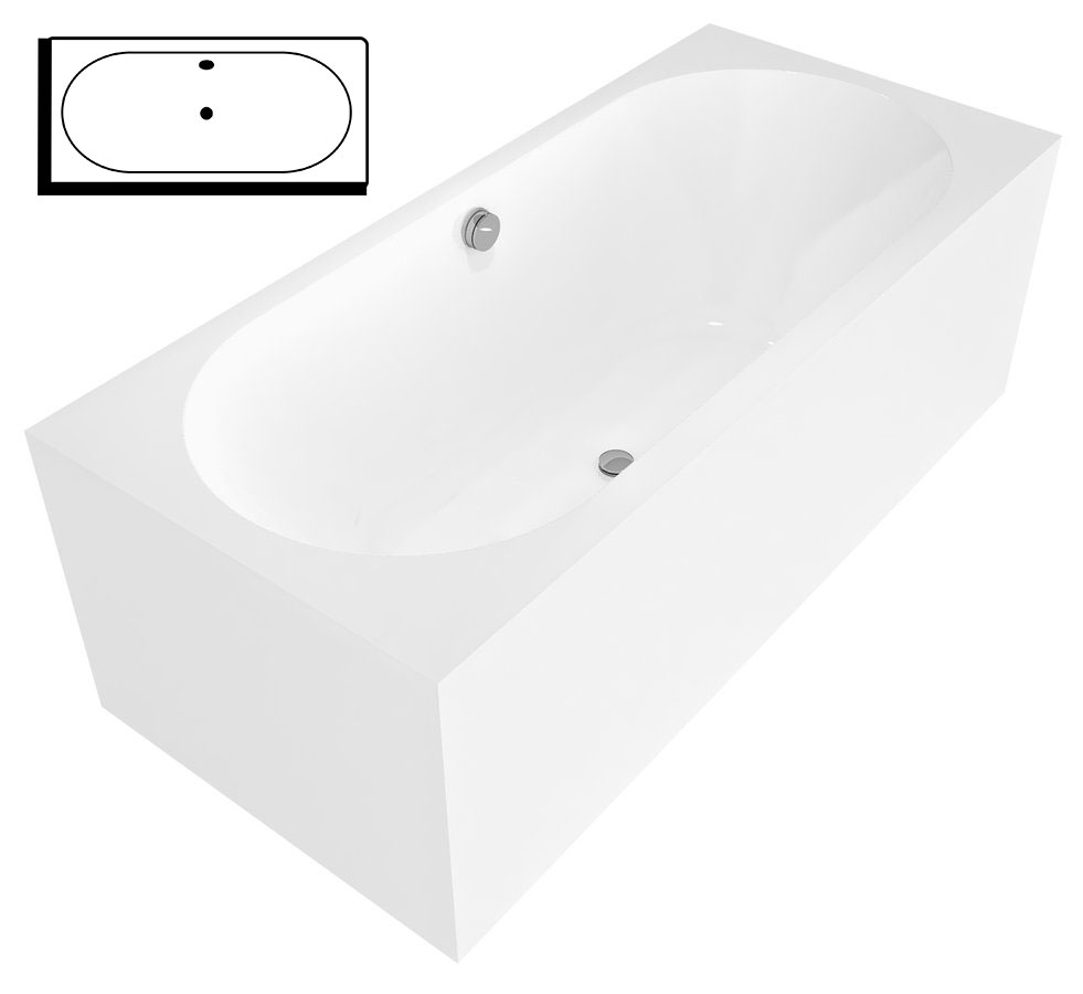 Polysan VIVA BR MONOLITH 180x75 vana - 71968MR