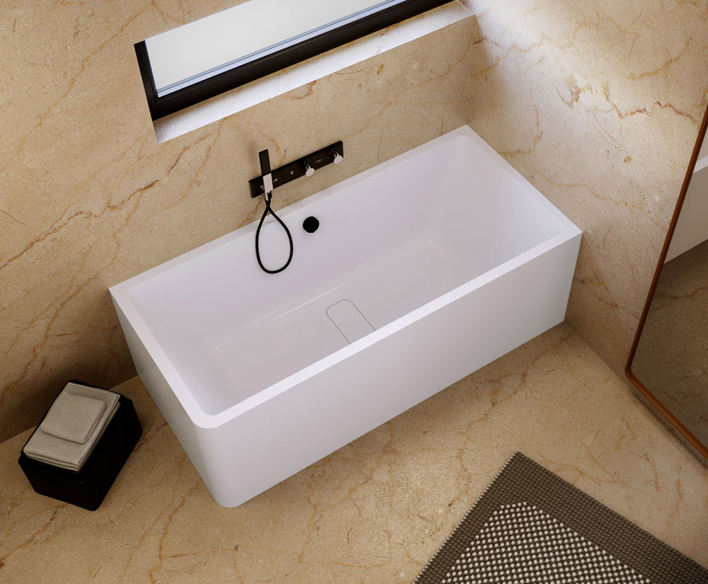 Polysan MARLENE CURVE R MONOLITH 185x85 vana - 71607MCR