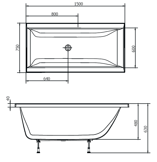 Polysan CLEO 150x75 vana - 27611