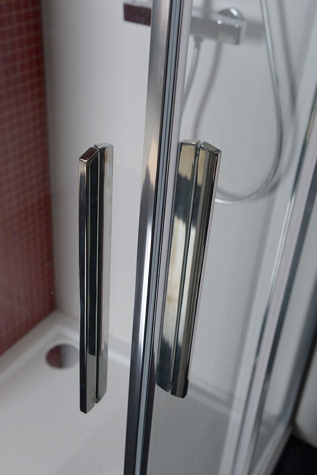 Polysan LUCIS LINE 900, čtvercová sprchová zástěna skládací dveře- DL2815