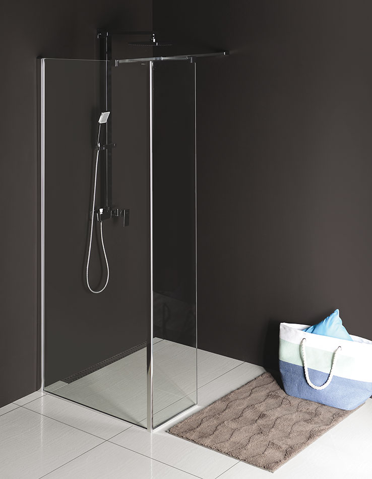 Polysan MODULAR SHOWER 300 pevný panel k instalaci MS2 levý - MS2B-30L