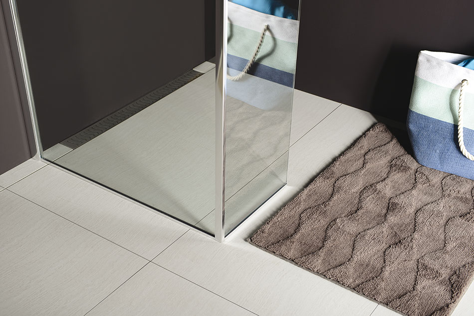 Polysan MODULAR SHOWER 800 pevný panel k instalaci MS2 levý - MS2B-80L