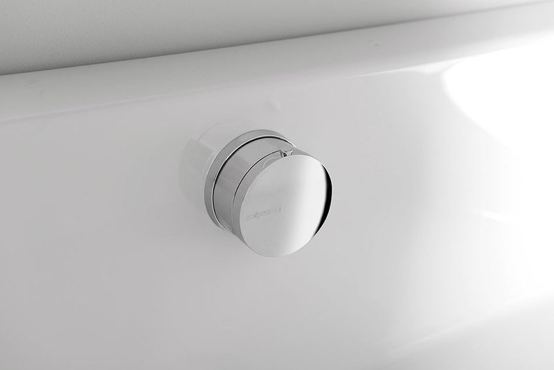 Polysan vanová souprava s napouštěním 975mm, chrom - 71686