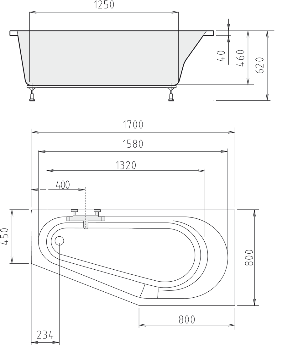 Polysan TIGRA R 170 x 80 cm - II.jakost - 90611
