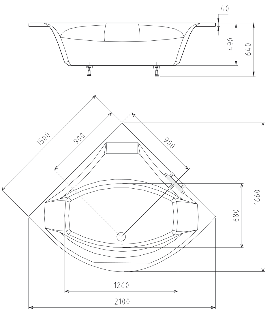 Polysan ROSANA 150x150 vana - 63119