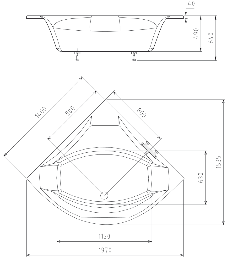 Polysan ROSANA 140x140 vana - 64119