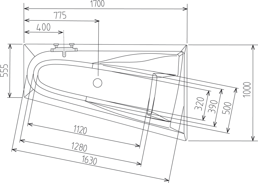 Polysan CHIQUITA R 170 x 100 cm - 92619