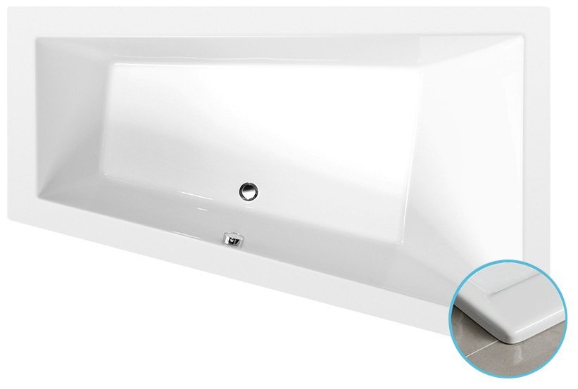 Polysan TRIANGL R slim 180 x 120 cm - 20611S