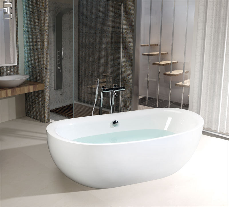 Polysan ZASU 180x81 volně stojící vana - 69611