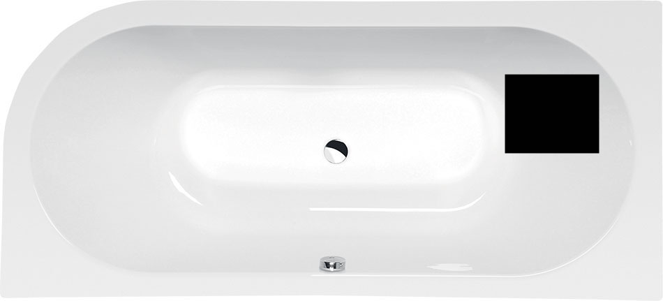 Polysan VIVA R MONOLITH 170 x 75 cm černá -  78119MB