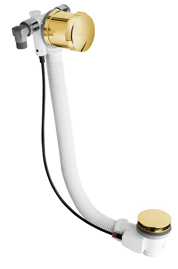 Polysan vanová souprava s napouštěním 575mm, zlato - 71684G