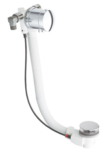 TEC vanová souprava s napouštěním 475mm, chrom