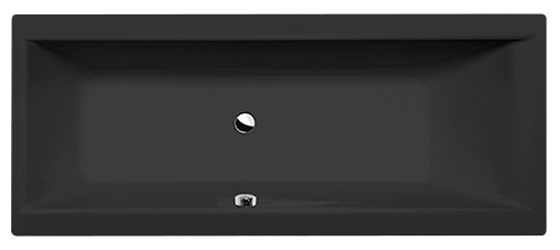 Polysan CLEO 170x70 vana, černá mat - 74611BM