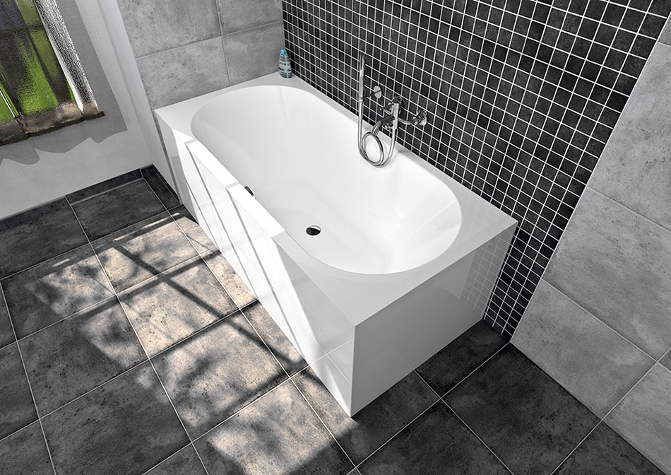 Polysan ASTRA BL MONOLITH 160x70 vana - 32611ML