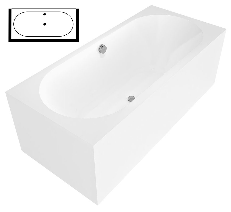 Polysan ASTRA BRD MONOLITH 160x70 vana - 32611MDR