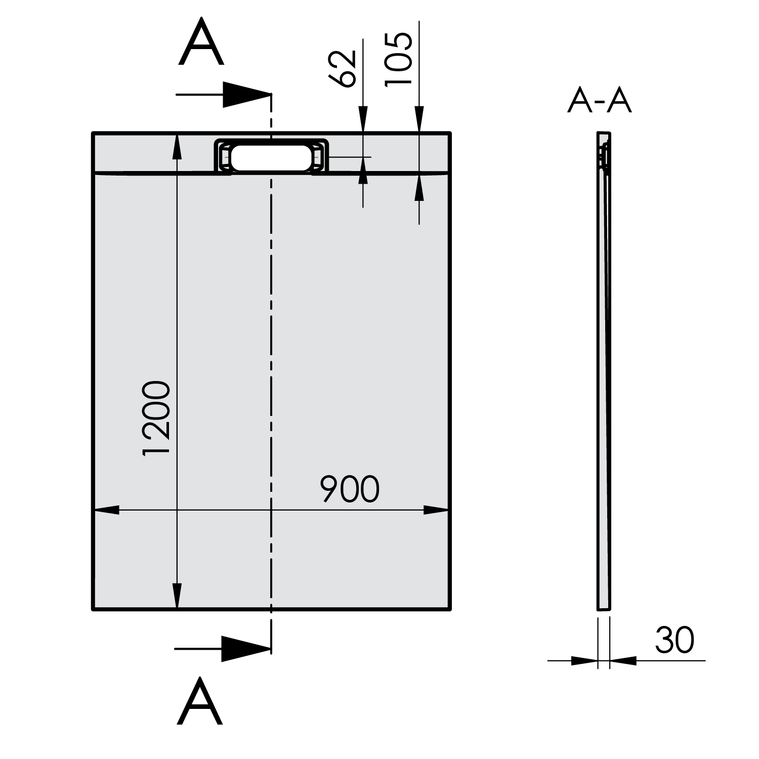 Polysan KAZUKO 120x90x3cm - 40340