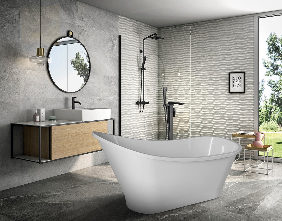 Polysan LUTON 159x73x80 volně stojící vana - 93867