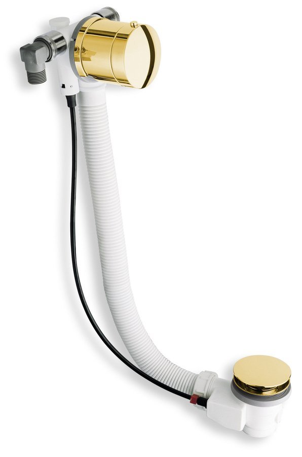 Polysan vanová souprava s napouštěním 975mm, zlato - 71686G