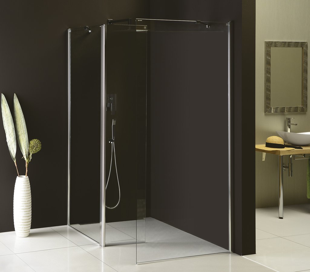 Polysan MODULAR SHOWER stěna k instalaci na zeď, pro připojení otočného panelu - MS3A-ATYP20