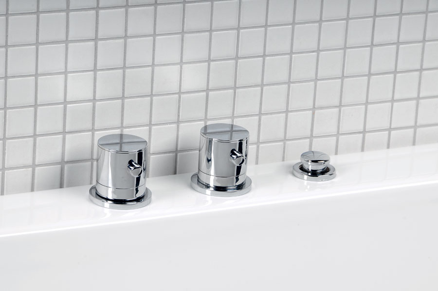 Kohoutková baterie s přepínačem, chrom - TG2RDTML