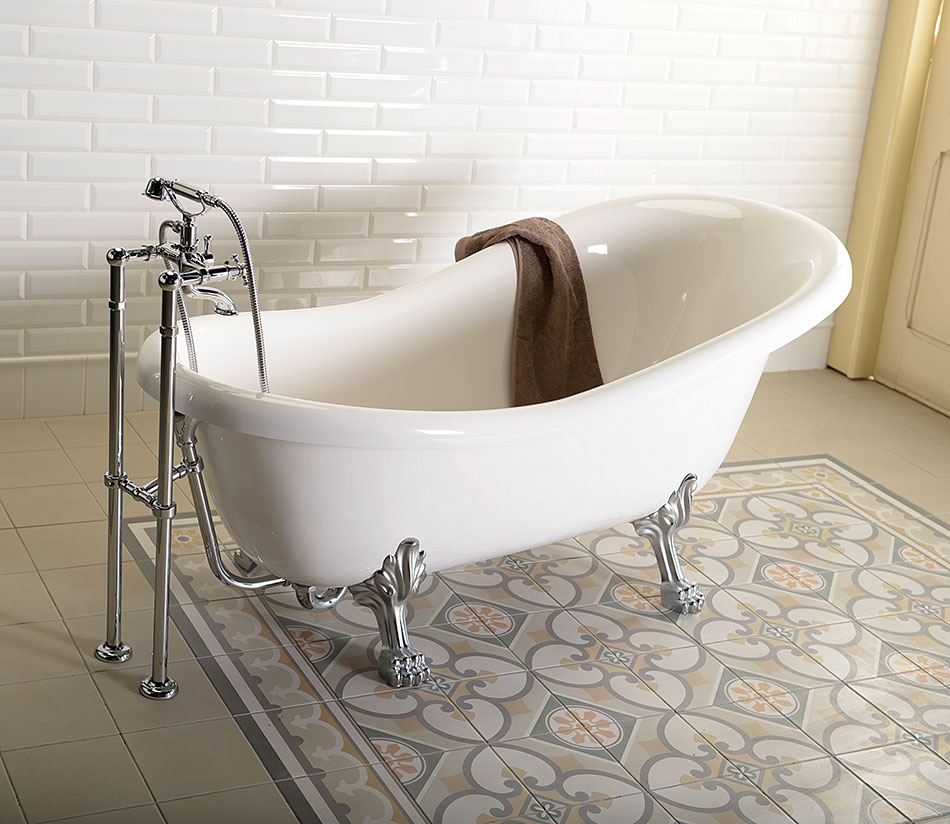  Polysan RETRO 170x80 volně stojící vana - 42122