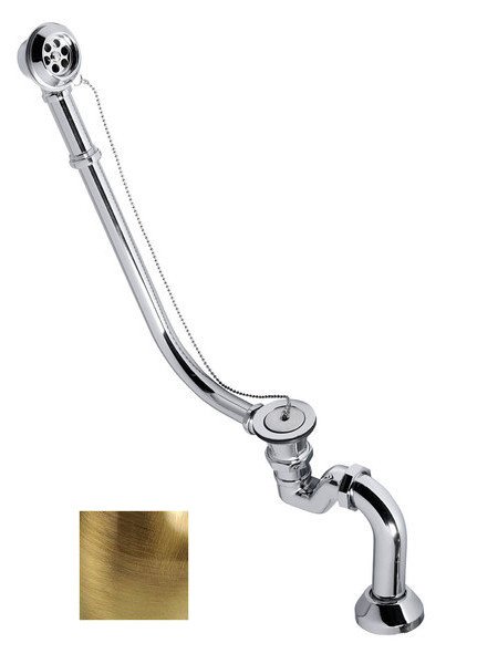 Polysan RETRO vanová souprava vnější instalace vč.sifonu, bronz - 71690