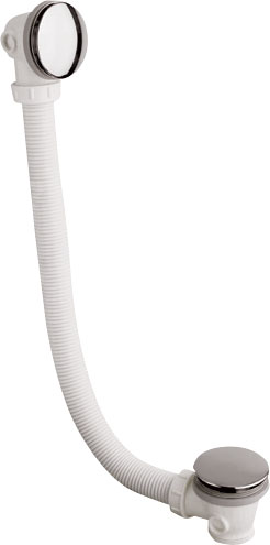 Polysan vanová souprava CLICK CLACK bez napouštění 900mm, chrom - 71679