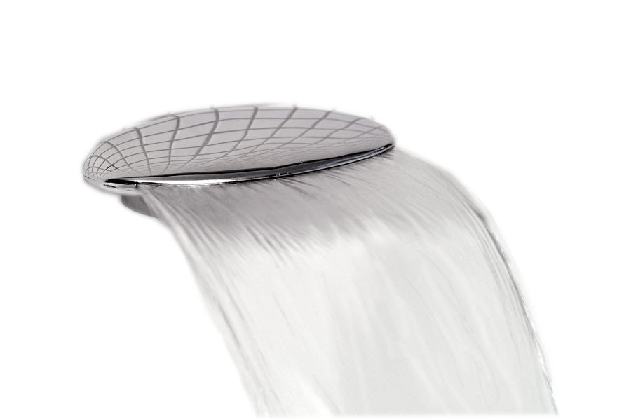 Výtoková hubice na okraj vany 170mm, chrom - 48B100