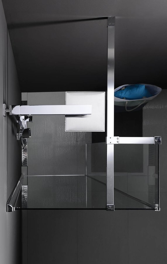 Vzpěra k MS kolmá, 1200 mm, chrom - MSBR1