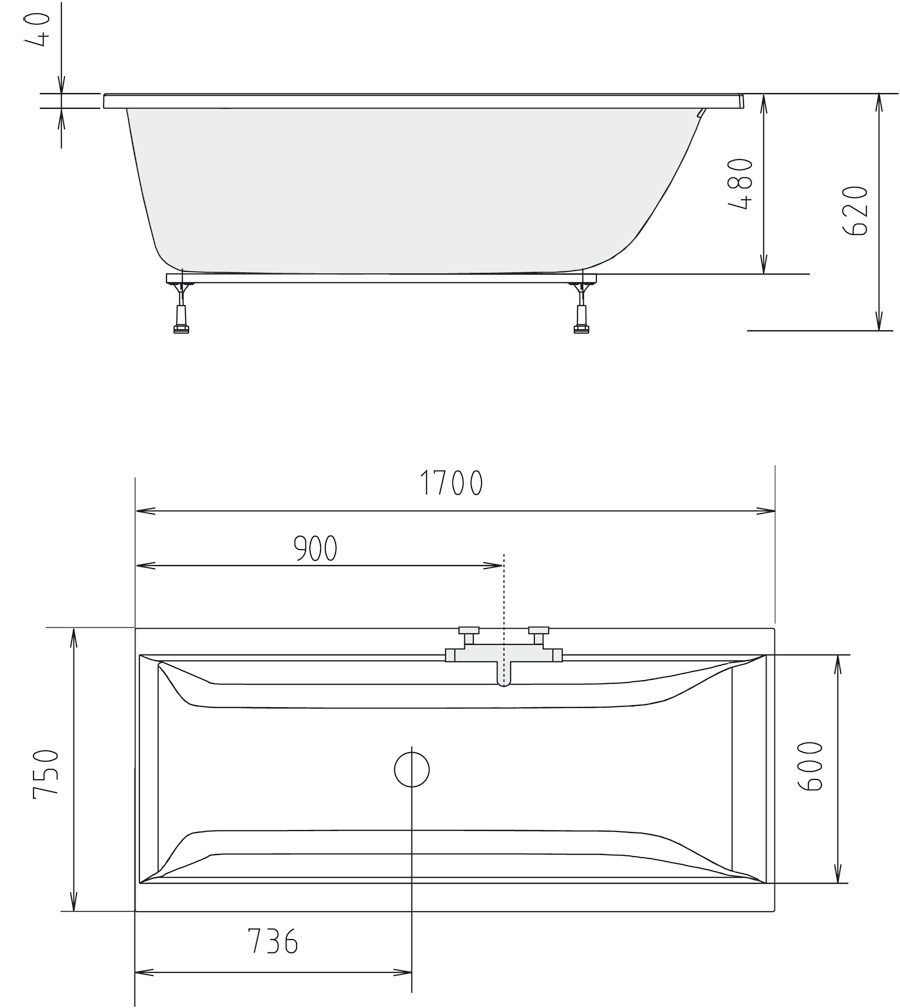 Polysan CLEO 170x75 vana II. jakost - 94611