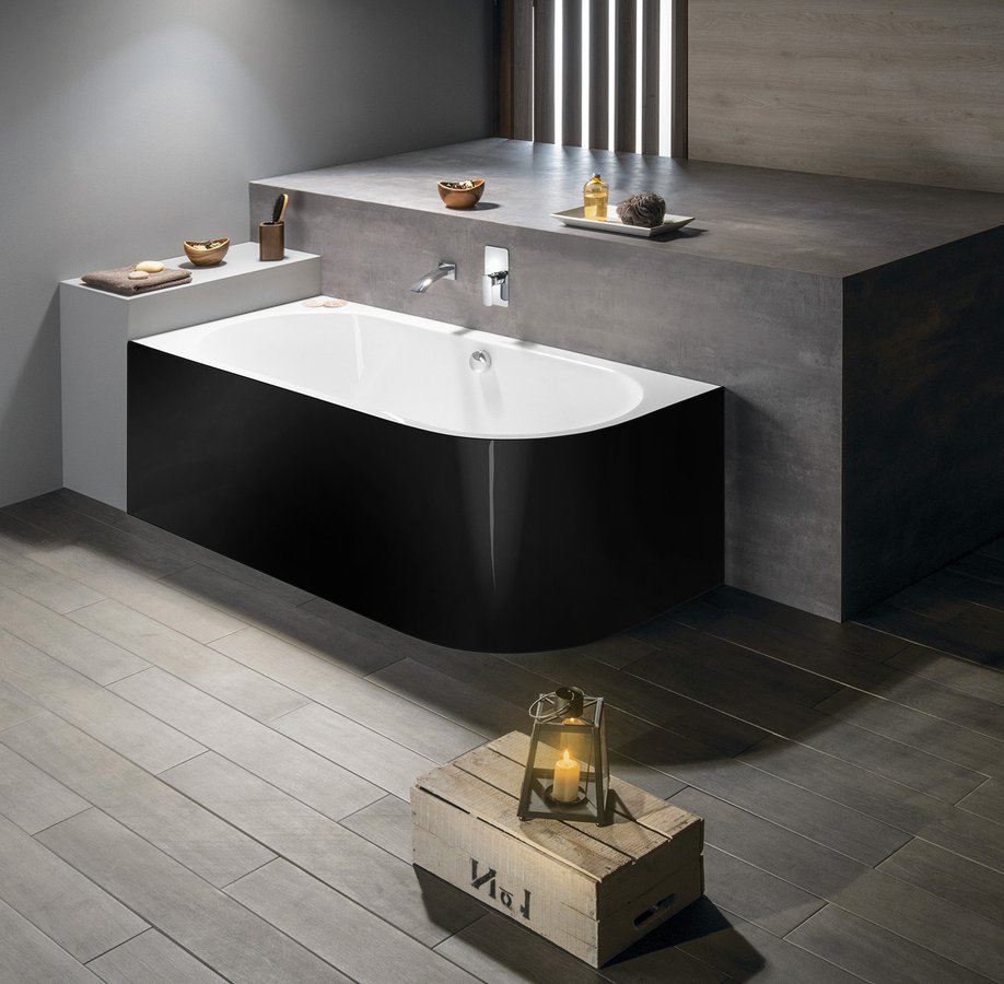 Polysan VIVA L MONOLITH 180 x 75 cm černá -  72099MB