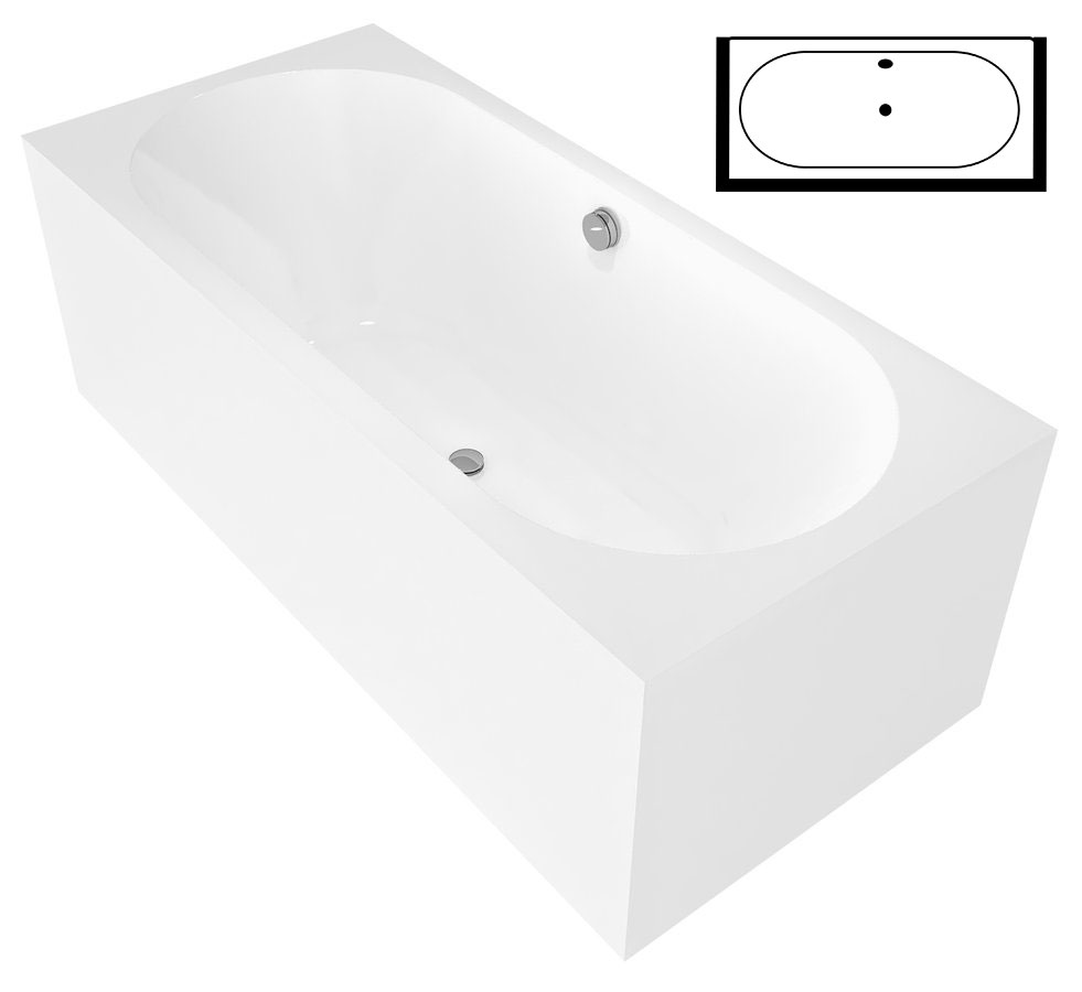 Polysan ASTRA BLD MONOLITH 160x70 vana - 32611MDL