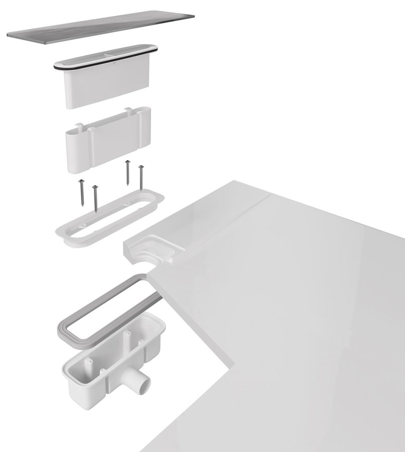 Vaničkový sifon pro KAZUKO, černá - 26337