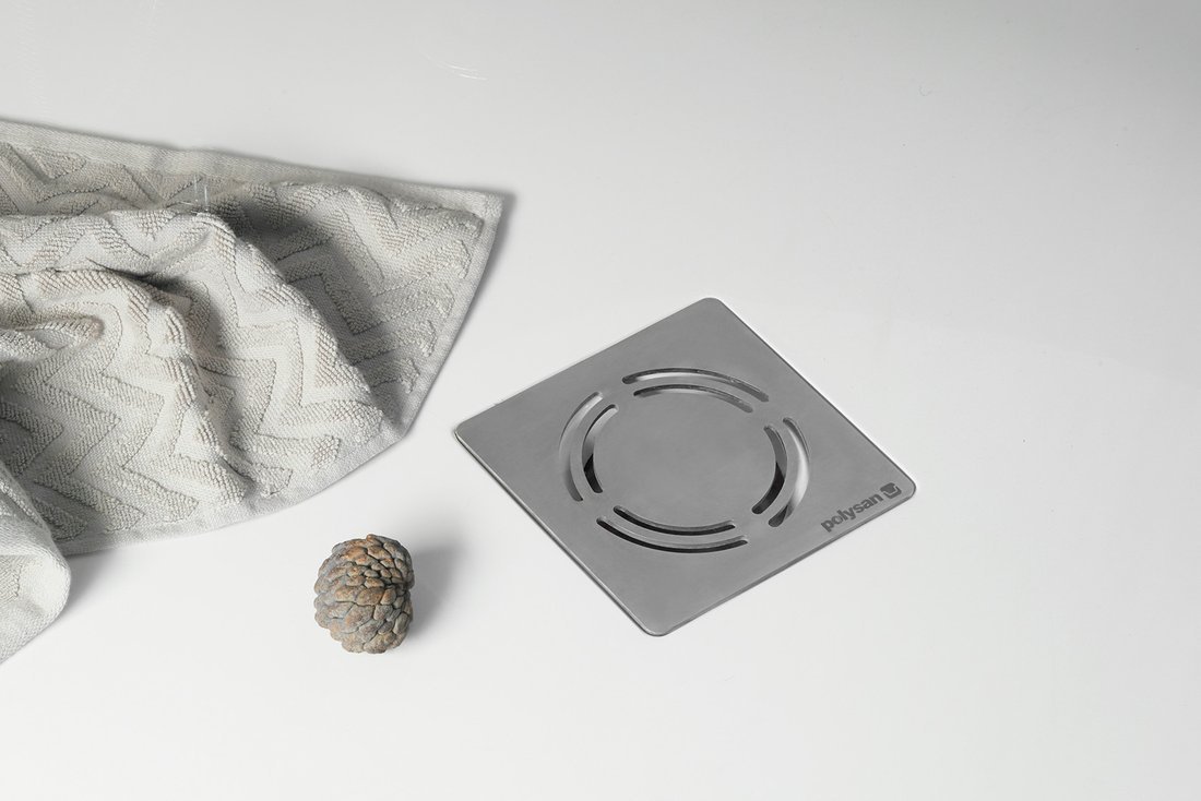 FLEXIA GEBERIT vaničkový sifon, průměr 90mm, DN40, krytka nerez