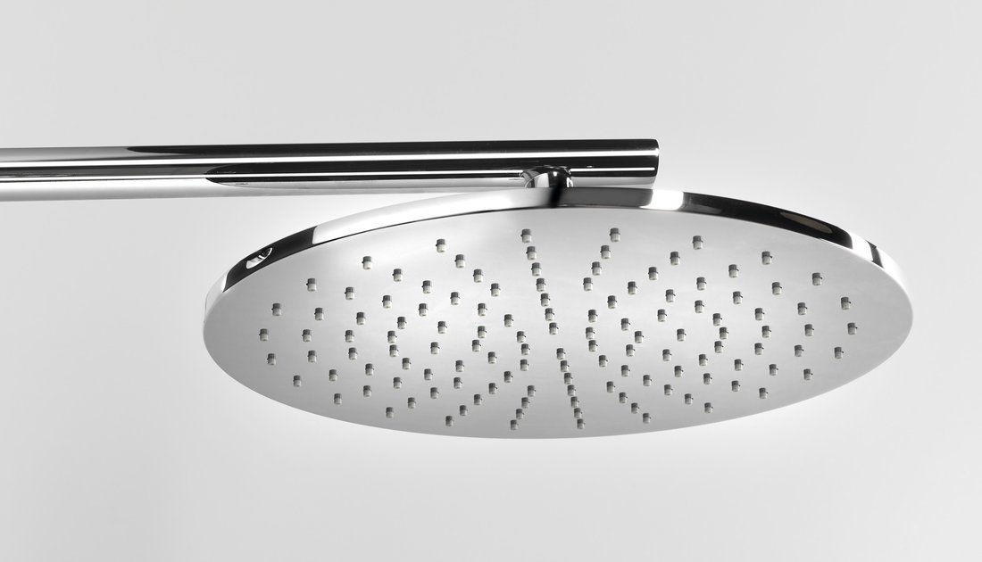 Polysan SPIRIT ROUND 250 mm, sprchový panel, černá - 71251