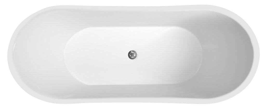 Polysan OXFORD 160,7x65,3x65 cm volně stojící vana - 94151