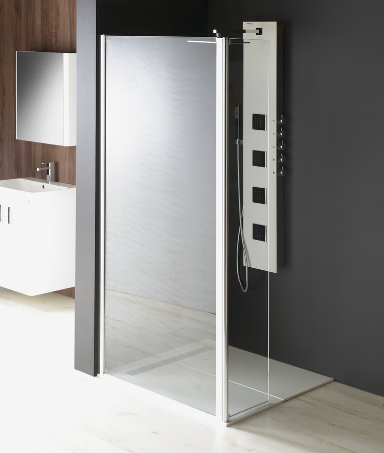 Polysan MODULAR SHOWER stěna k instalaci na zeď, pro připojení otočného panelu - MS3A-ATYP20