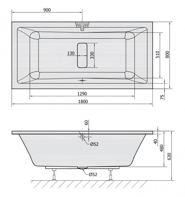 Polysan MARLENE 180x80 vana - 72034