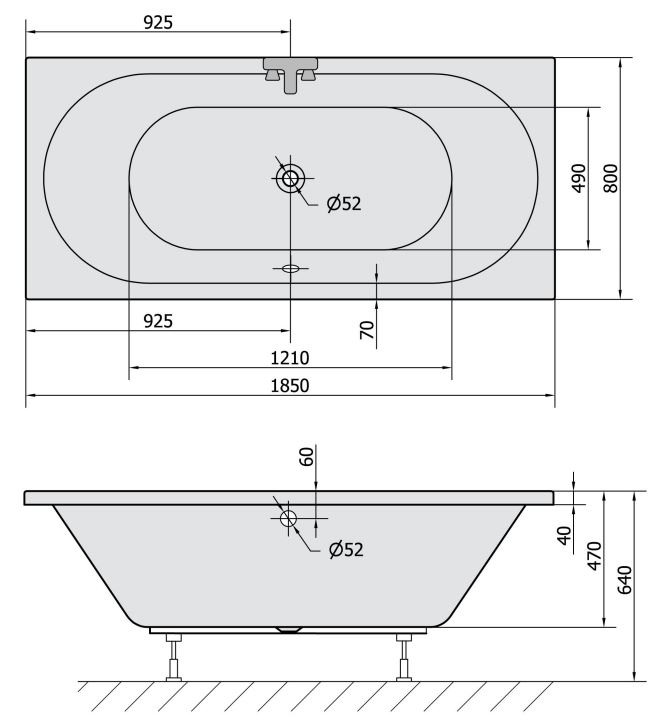 Polysan VIVA B 185x80 vana - 71968