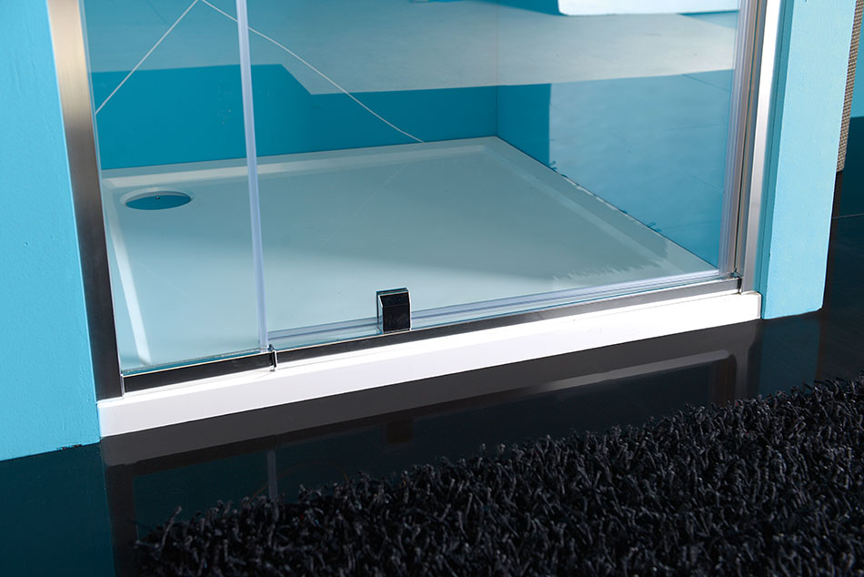 Polysan EASY LINE sprchové dveře otočné 760-900mm s pevnou stěnou - EL1615